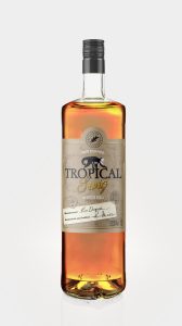 Tropical Swig Dorado rum bottle, Spain